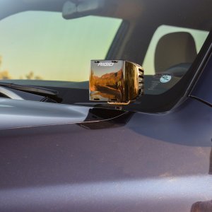 Toyota 4Runner A-Pillar Light Kit - Rigid Industries - D-SS Flood - `10-`20